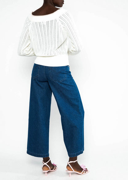 Knitted Jumper Delicious Summer dreamy white knit