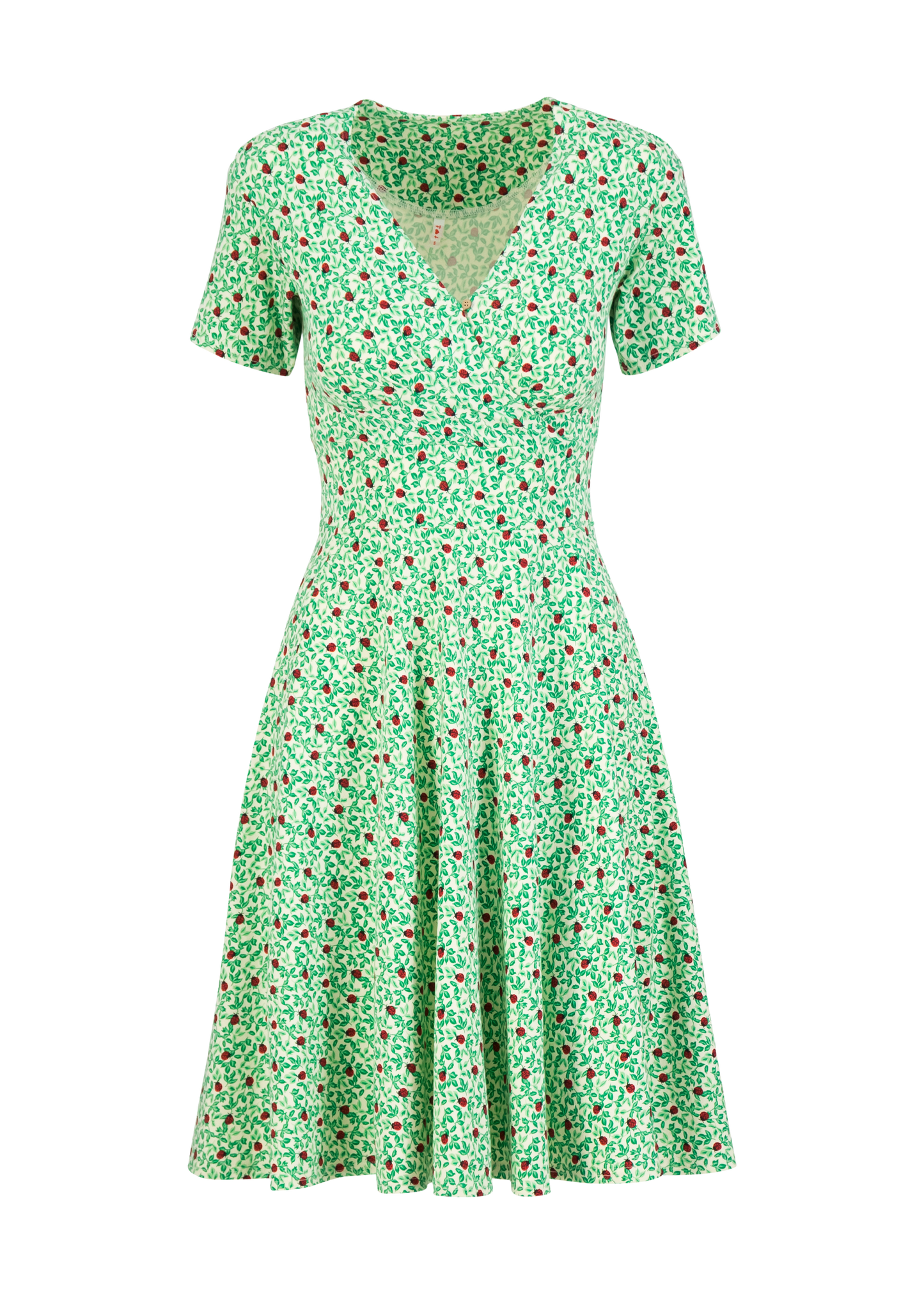 Shalala Tralala Spring Dress Leafy Ladybug