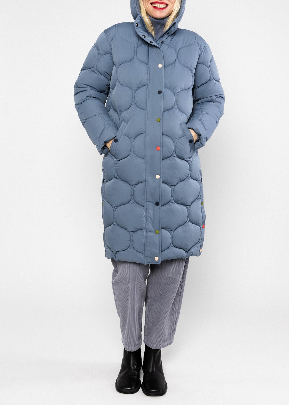Winter Parka No Down Mister- slate haze statement