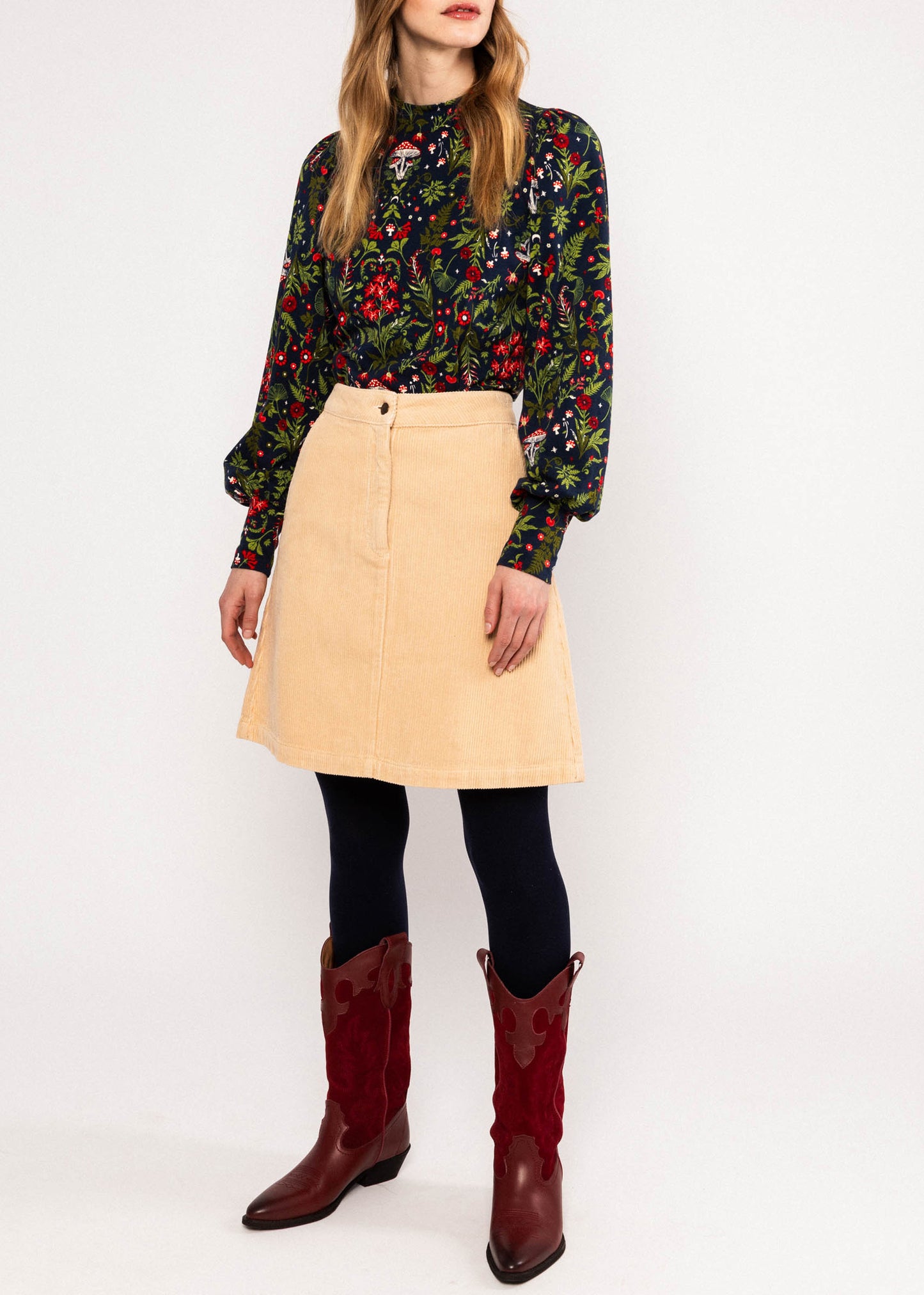 Jersey Top Whimsical Delight dreamy mushroom carpet
