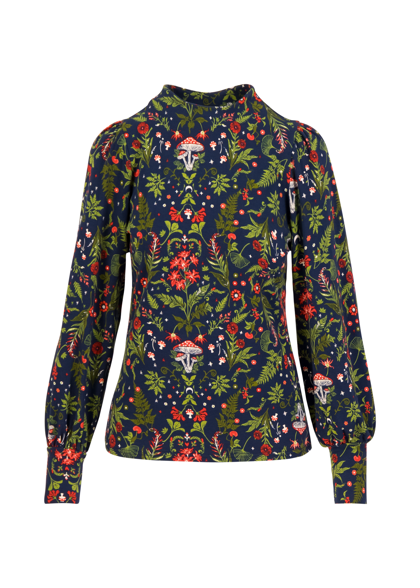 Jersey Top Whimsical Delight dreamy mushroom carpet
