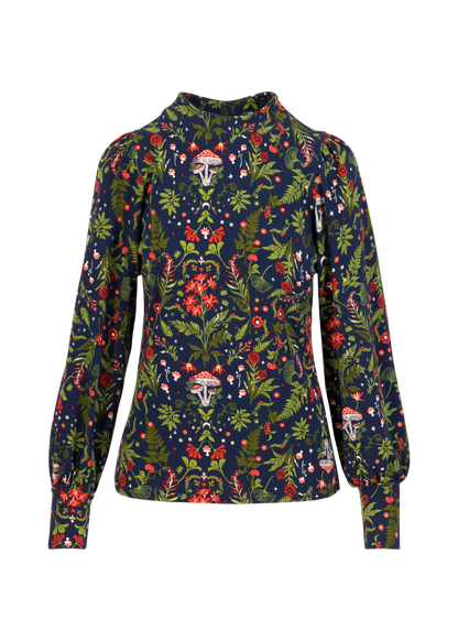 Jersey Top Whimsical Delight dreamy mushroom carpet