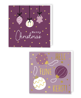Kerst kaarten set