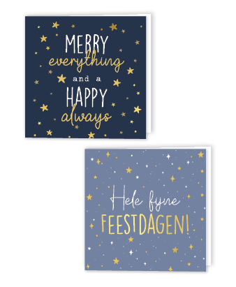 Kerst Kaartjes in Doosje
