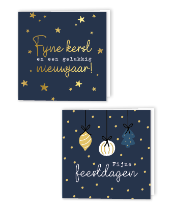 Kerst Kaartjes in doosje