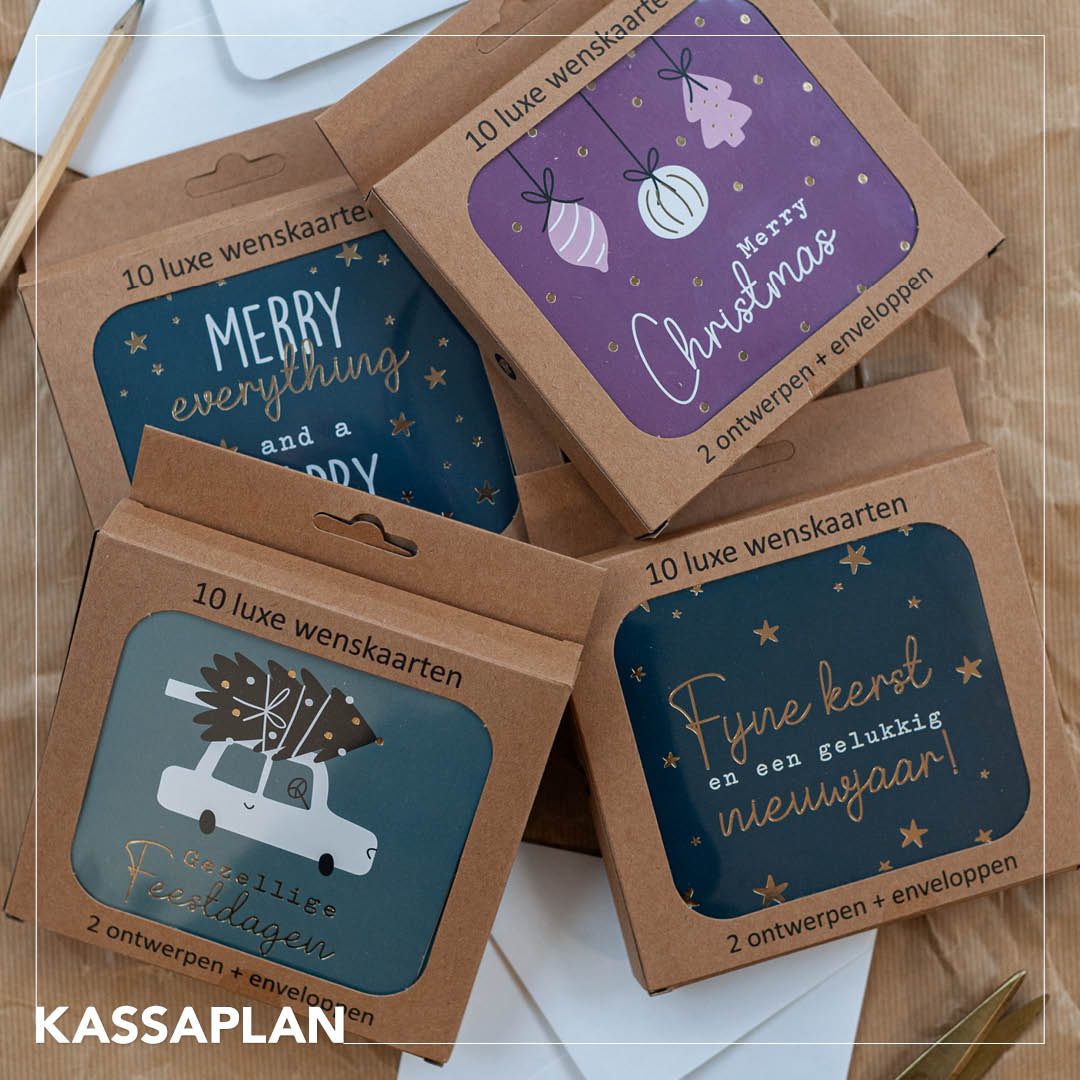 Kerst kaarten set
