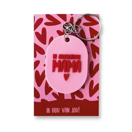 Sleutelhanger Liefste Mama