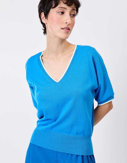 Susanna Top Blauw