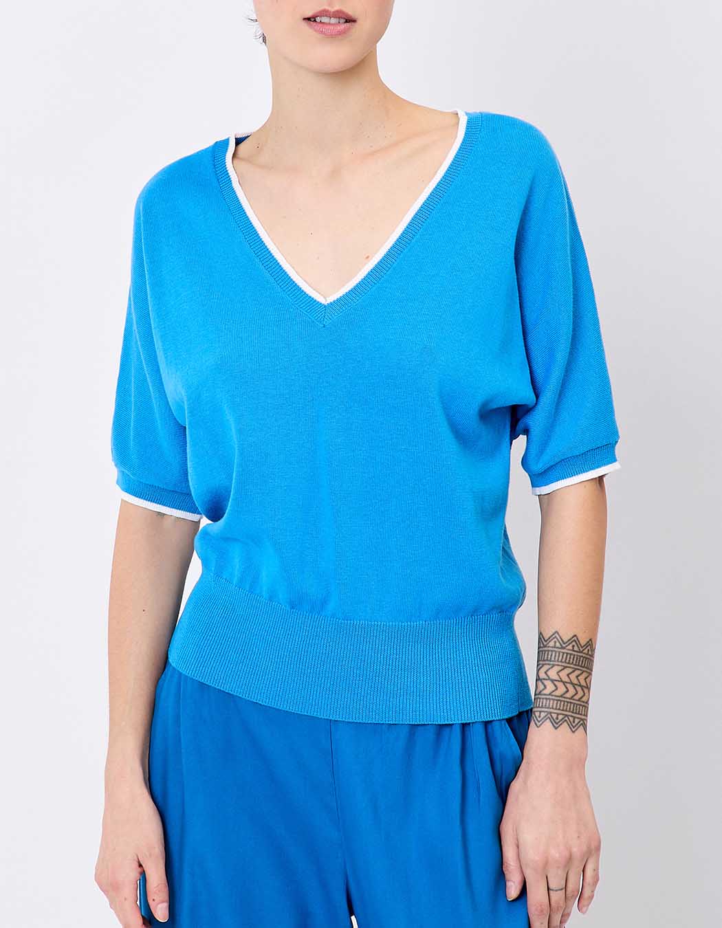 Susanna Top Blauw