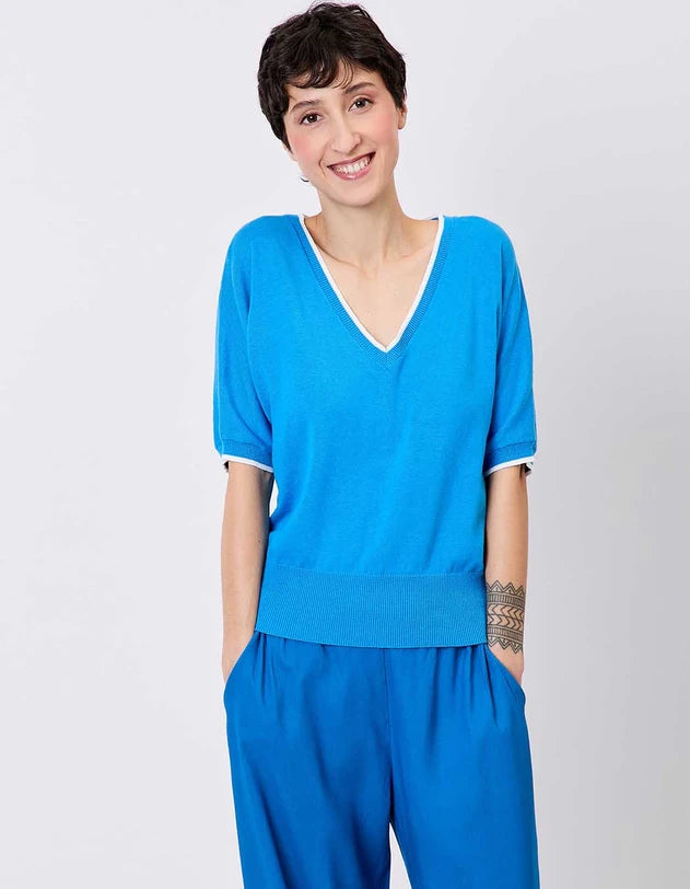 Susanna Top Blauw