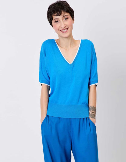 Susanna Top Blauw