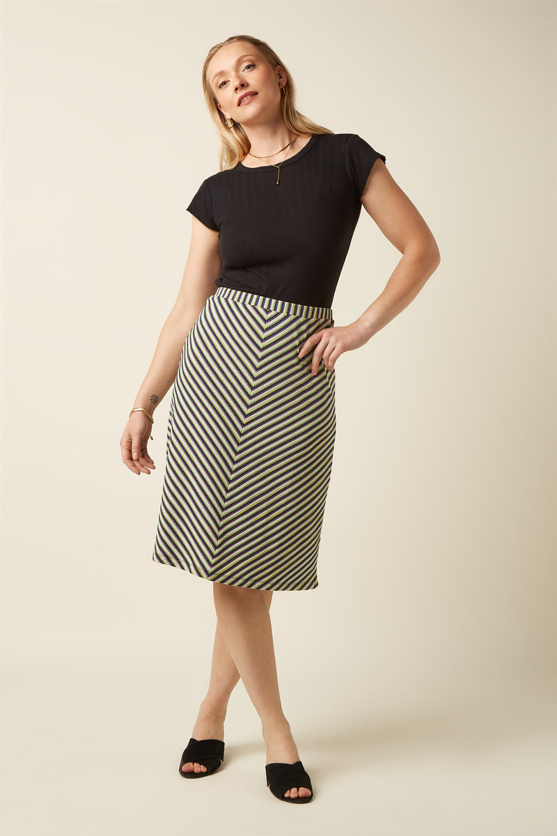 Juno Skirt Beebop Stripe