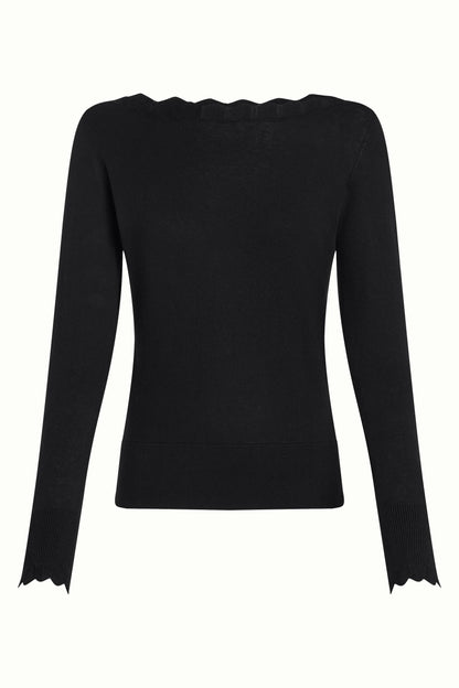 Audrey Top Cocoon Zwart