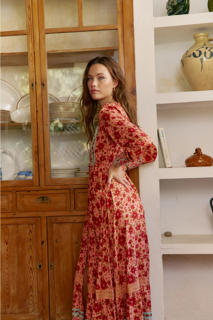 Lilliana Print Arlo Maxi Dress