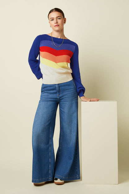 Peppa Pants Petit Stone Denim