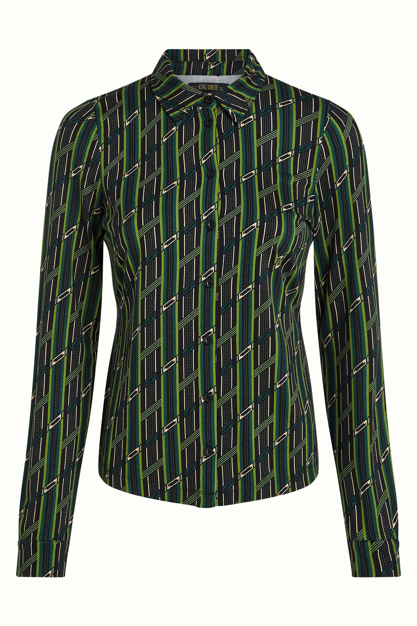 Blouse Brina  Botanical Green