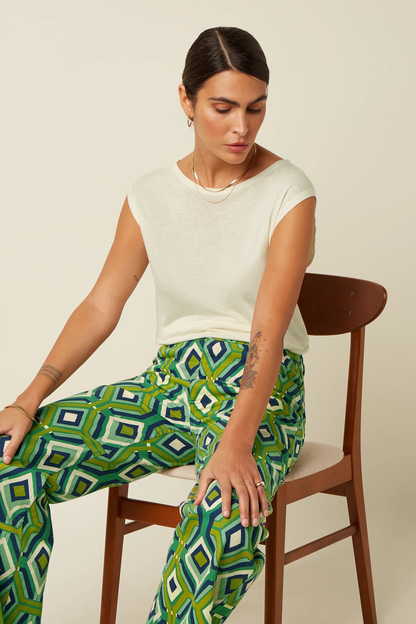 Paige Pants Cadiz