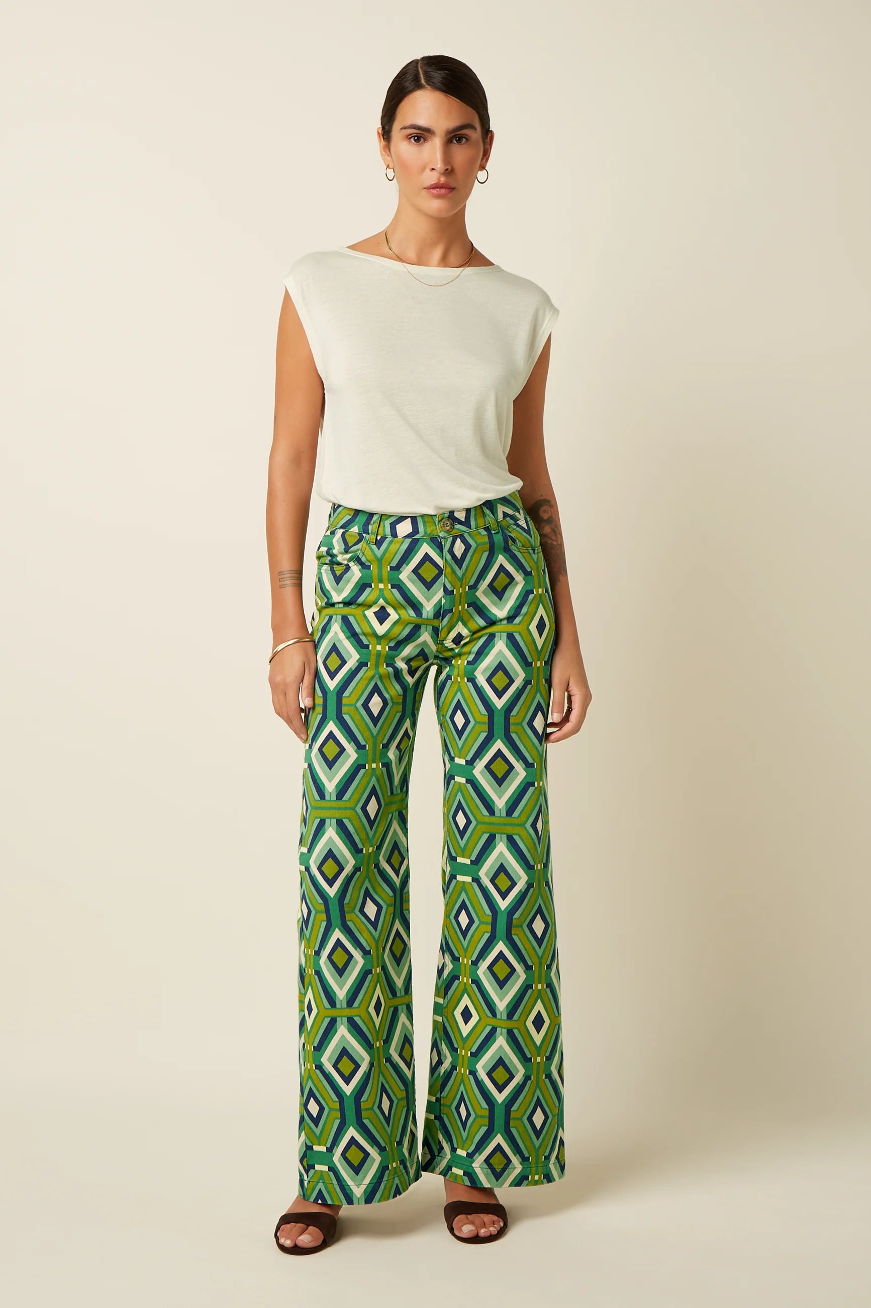 Paige Pants Cadiz