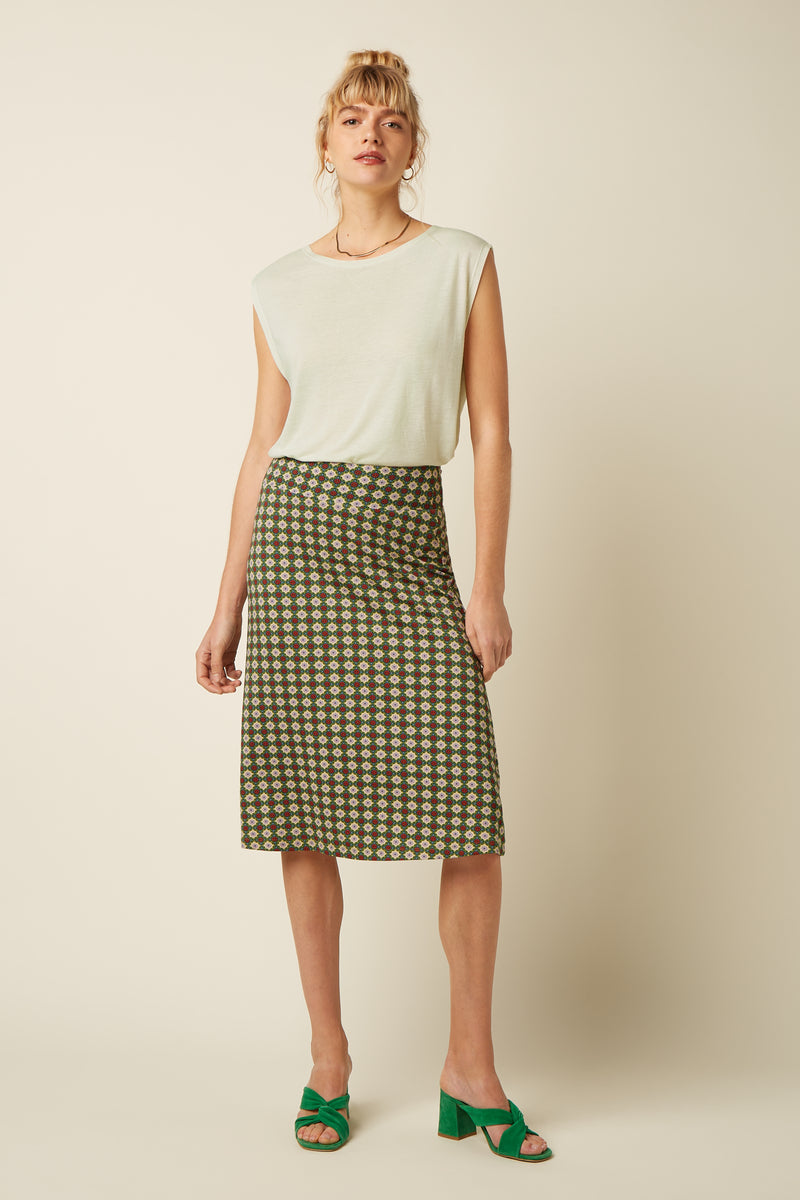 Border Juno Skirt Jade