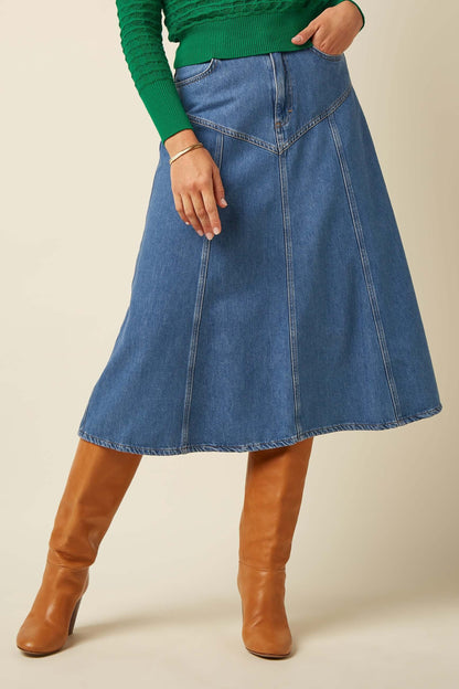 Stone denim dolly rok