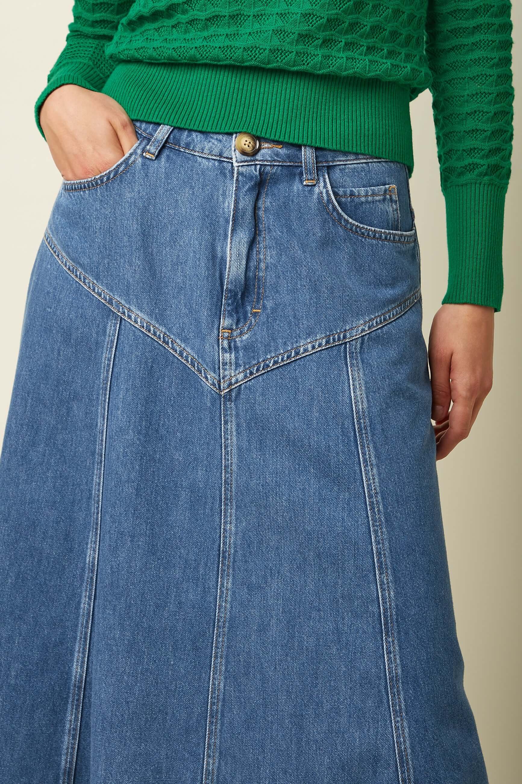 Stone denim dolly rok