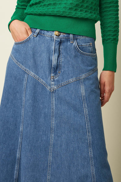 Stone denim dolly rok