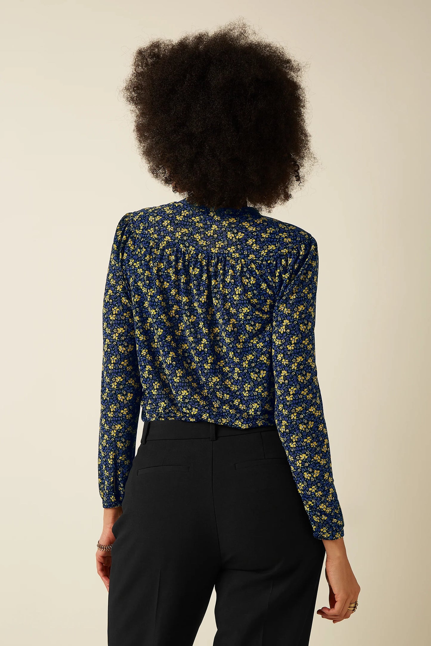 Lisa Blouse Juniper Mesh