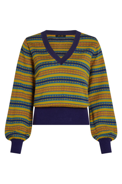 Bell Top V-Neck Rosedale