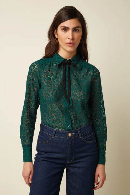 Elia Blouse Liana Lace - SoMuch Fashion