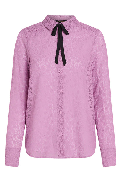 Elia Blouse Liana Lace  Crocus Lilac