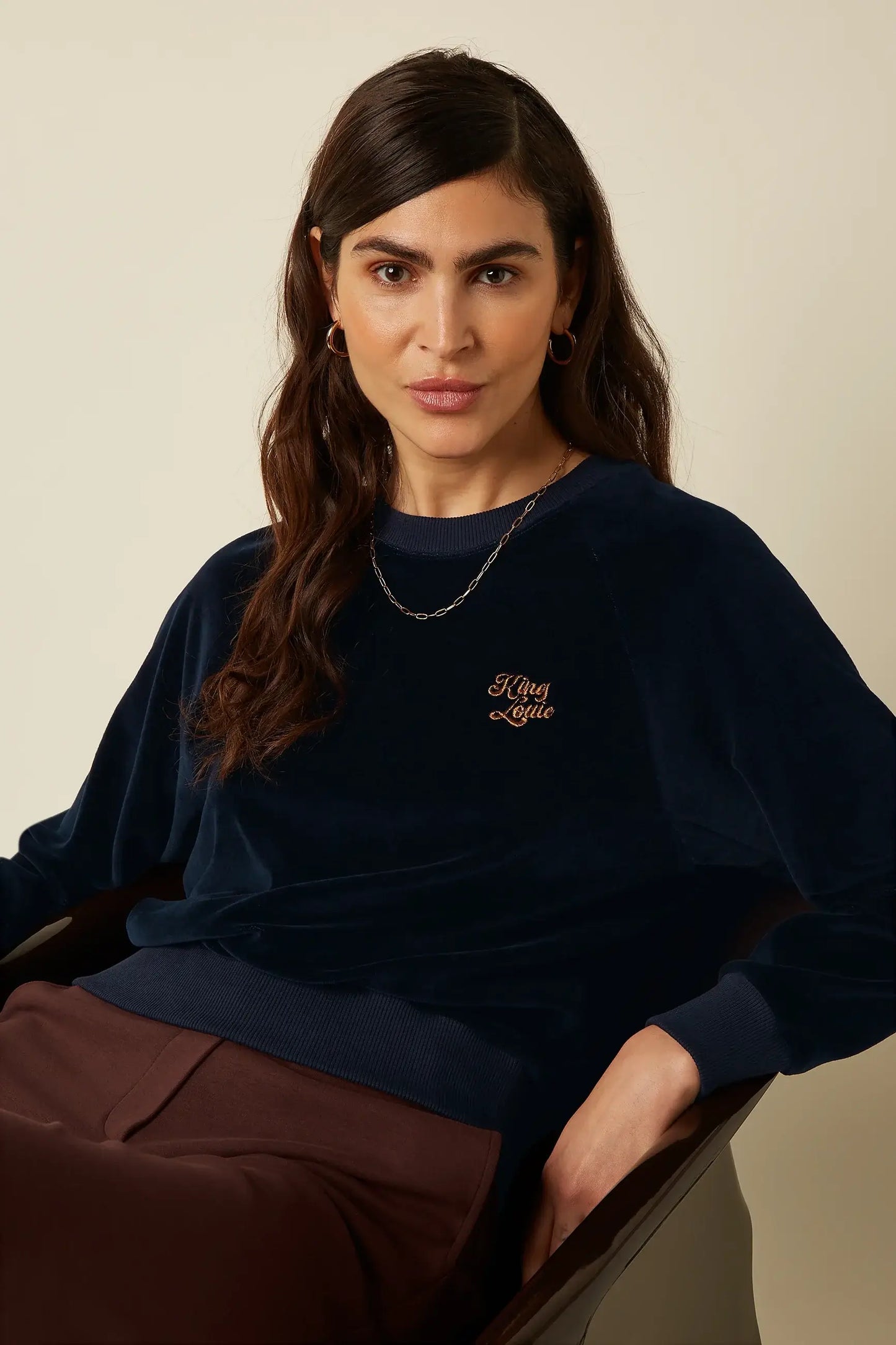 Febe Sweater Baton Velvet