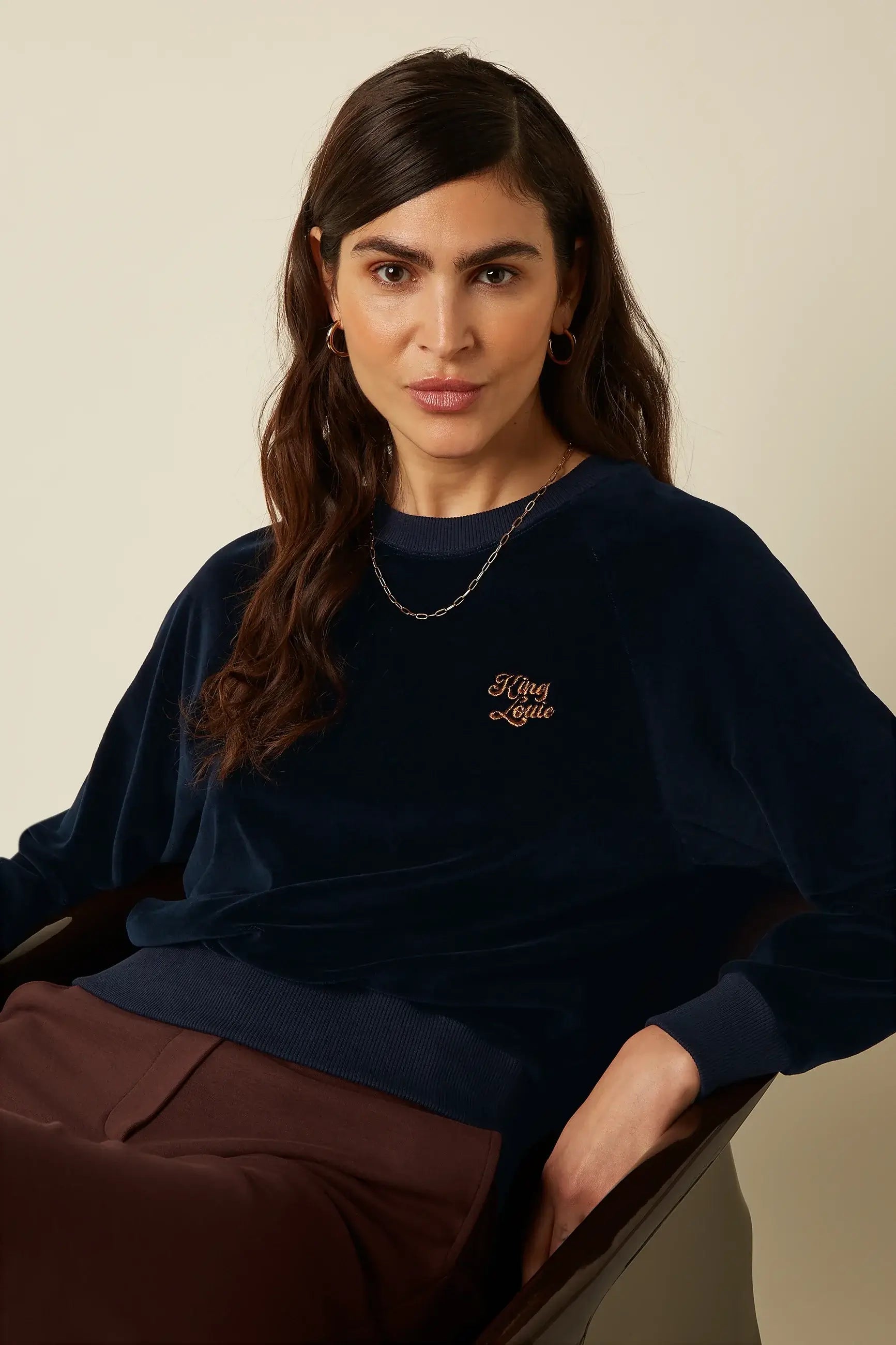 Febe Sweater Baton Velvet