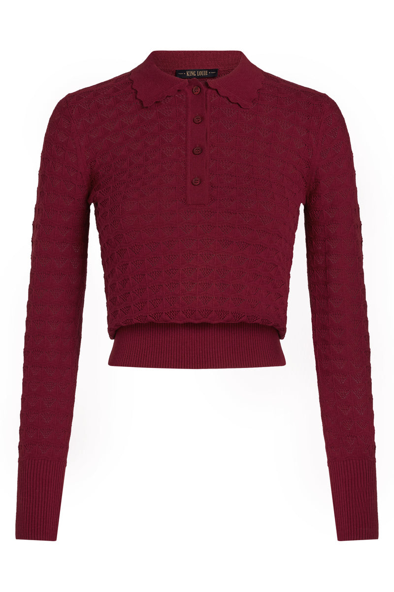 Polo Top Avel Knit