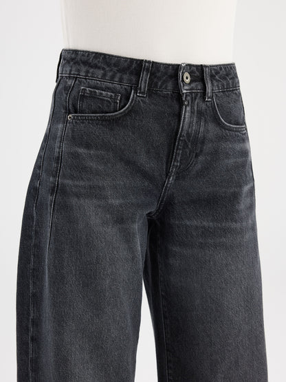 Balloon jeans in mooie zwarte kleur.