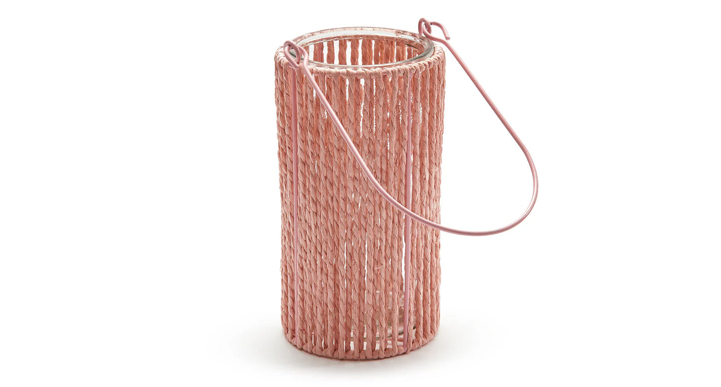 Lantaarn 'Lumière' nude pink 20cm
