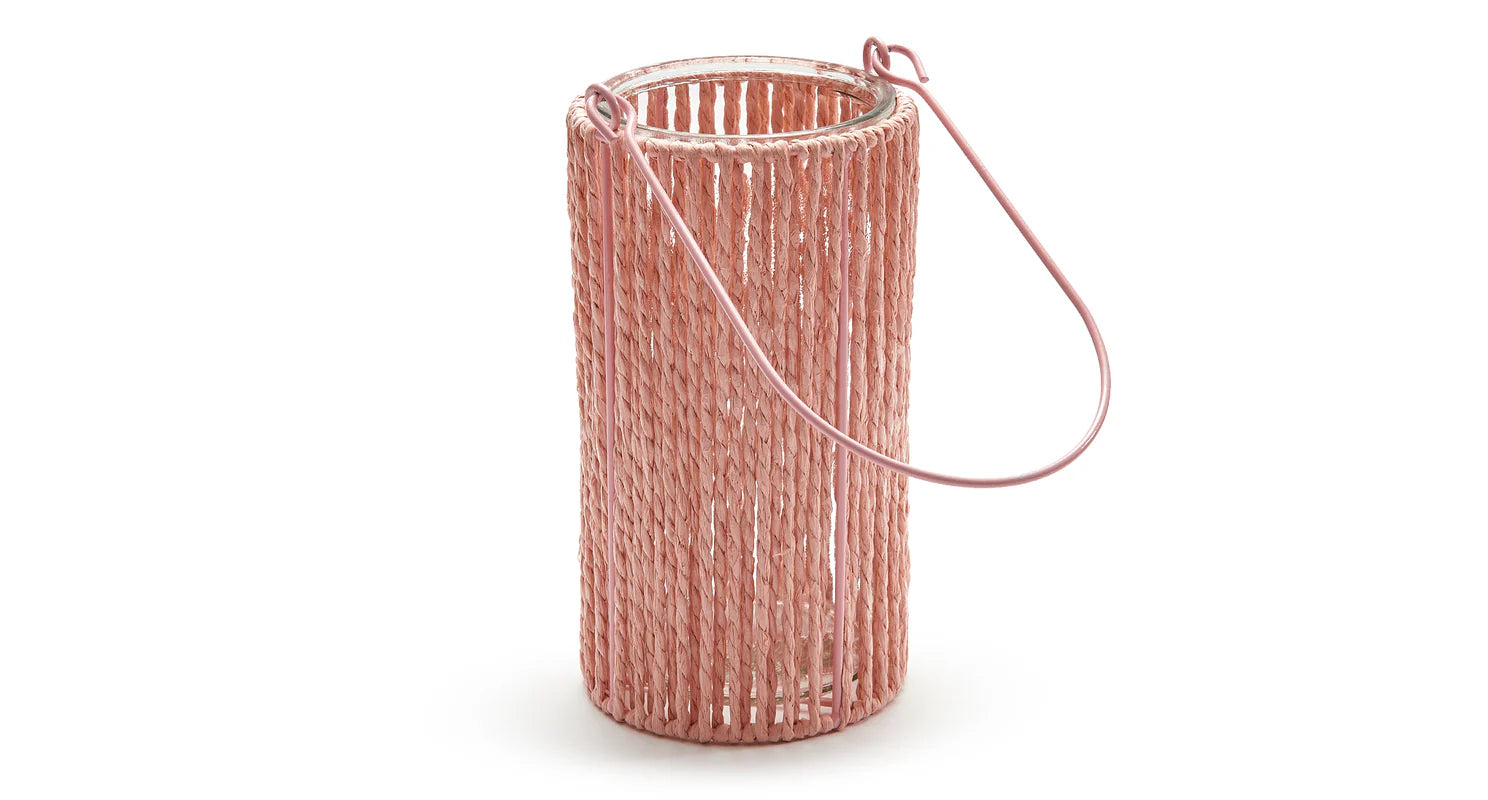 Lantaarn 'Lumière' nude pink 20cm