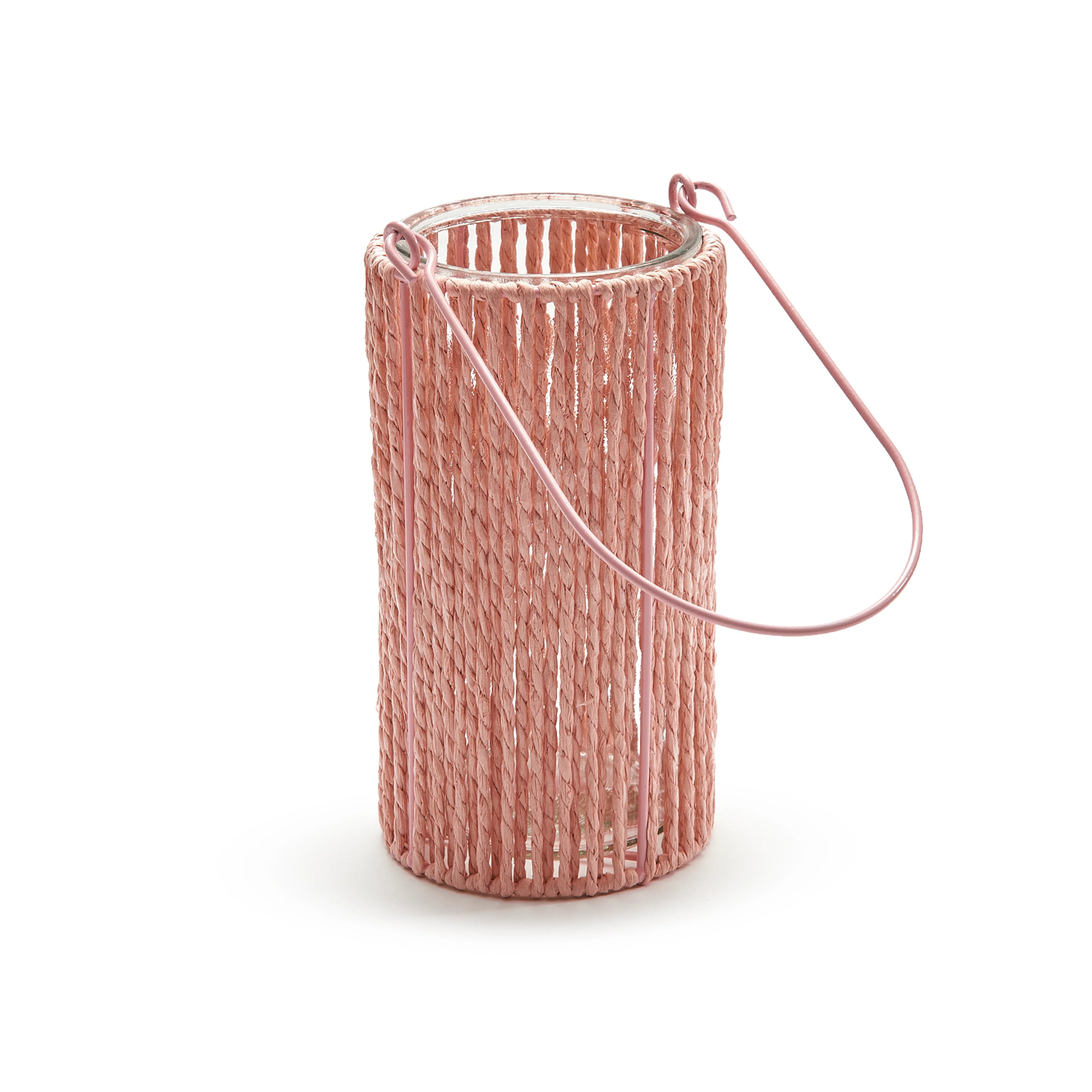 Lantaarn 'Lumière' nude pink 20cm