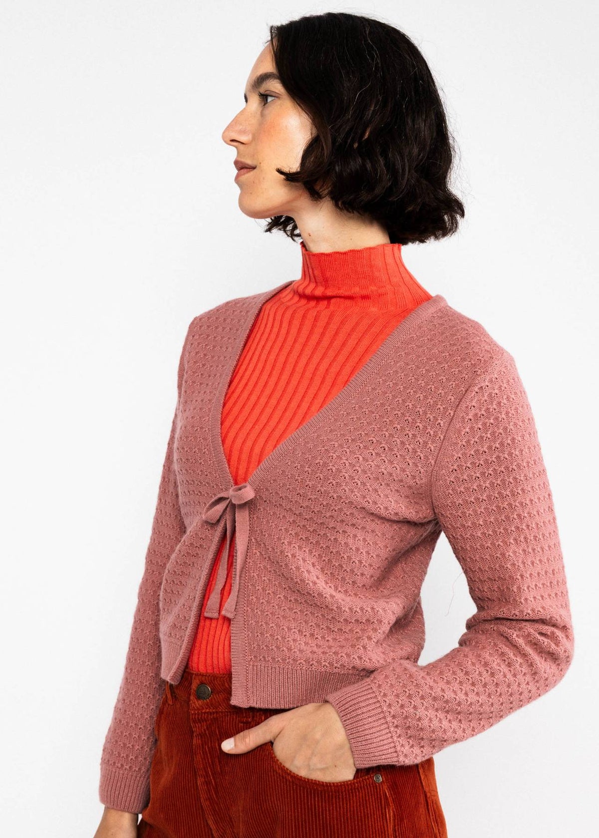 Cardigan Chic Bubbles