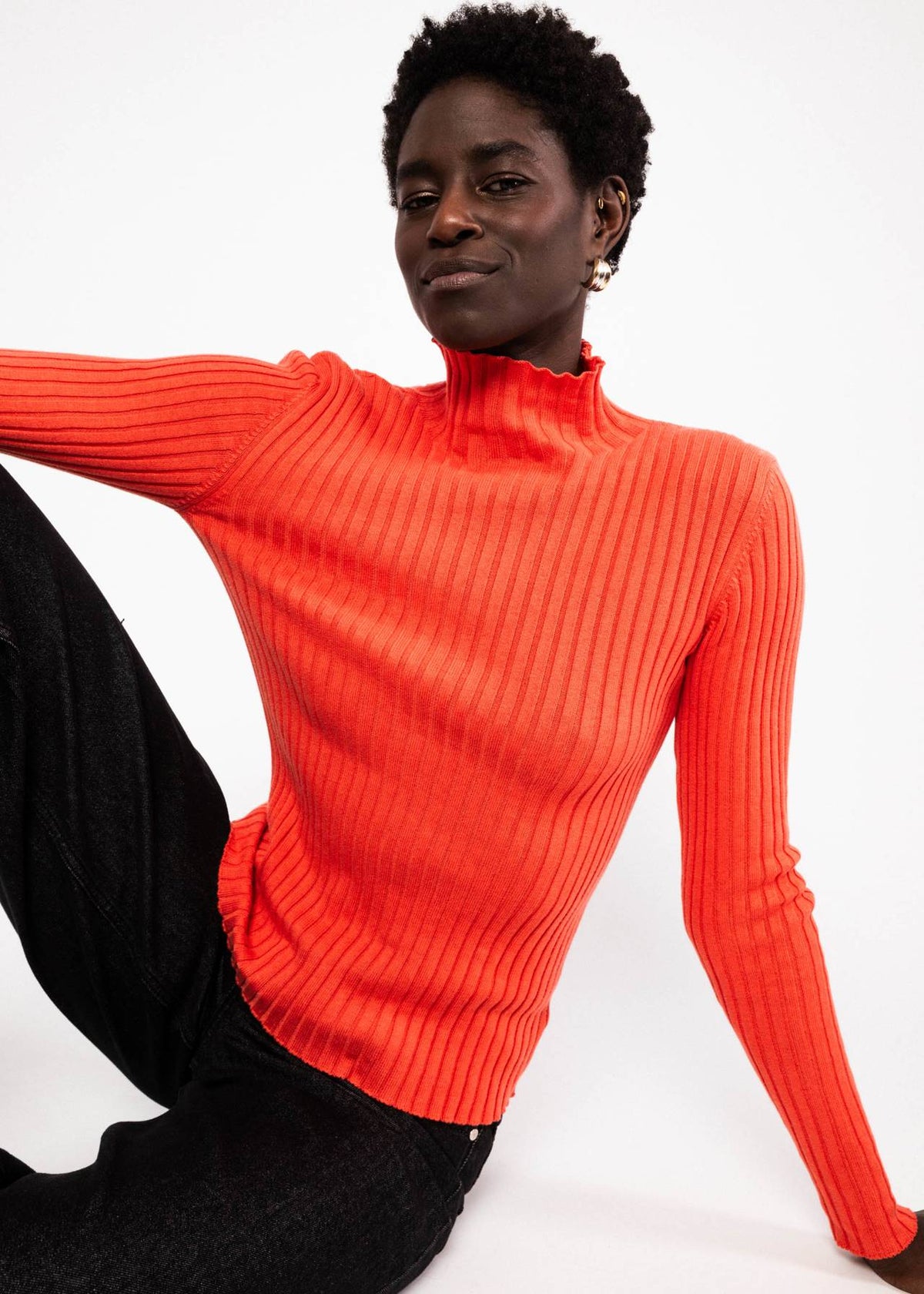 Turtleneck Jumper Jazz & Chill - SoMuch Fashion