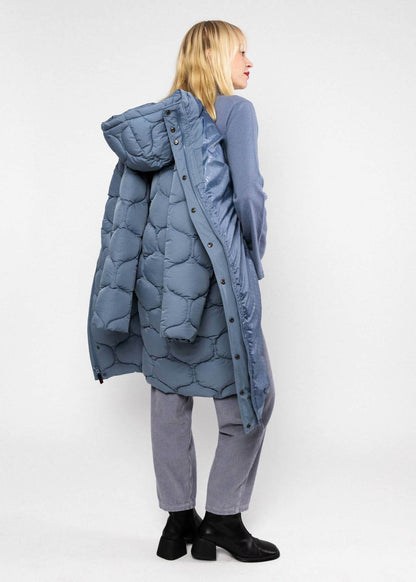 Winter Parka No Down Mister- slate haze statement - SoMuch Fashion