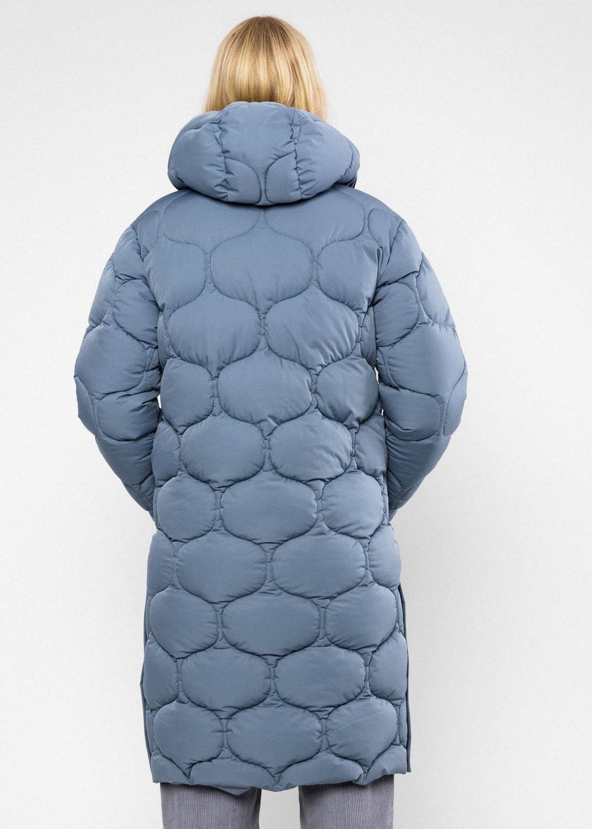 Winter Parka No Down Mister- slate haze statement - SoMuch Fashion