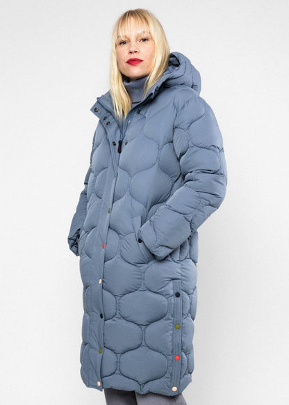 Winter Parka No Down Mister- slate haze statement - SoMuch Fashion