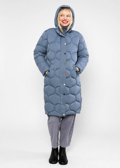 Winter Parka No Down Mister- slate haze statement - SoMuch Fashion
