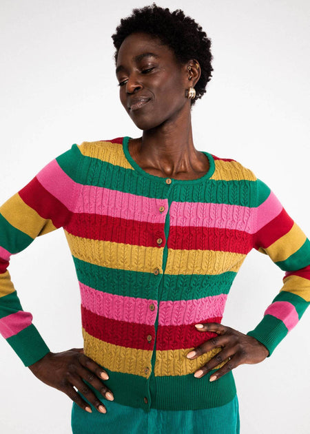 Cardigan Save the Brave Candy-biologisch katoen cardigan