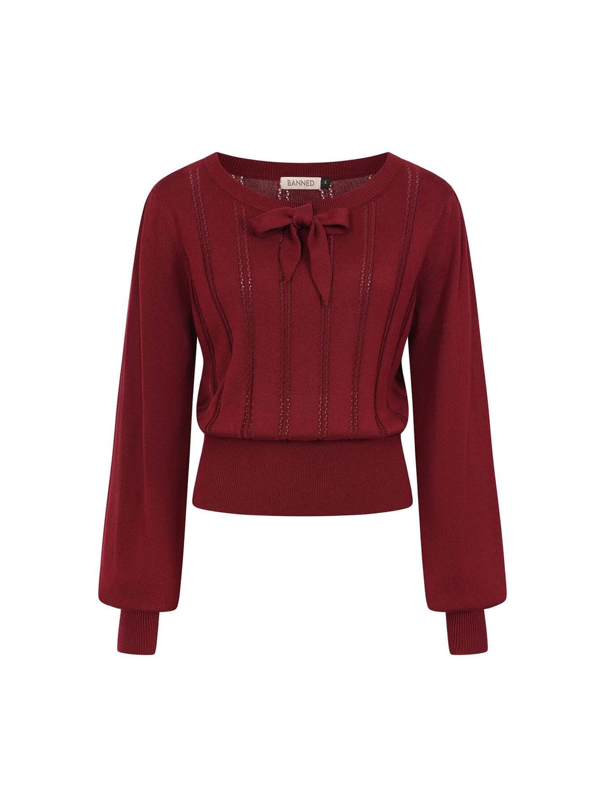 Pointelle Knit Jumper