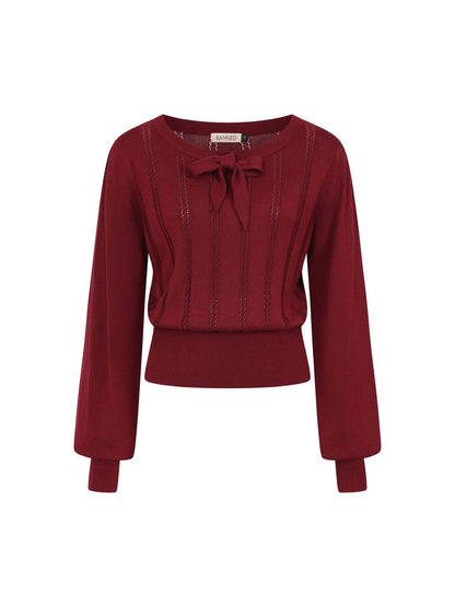 Pointelle Knit Jumper