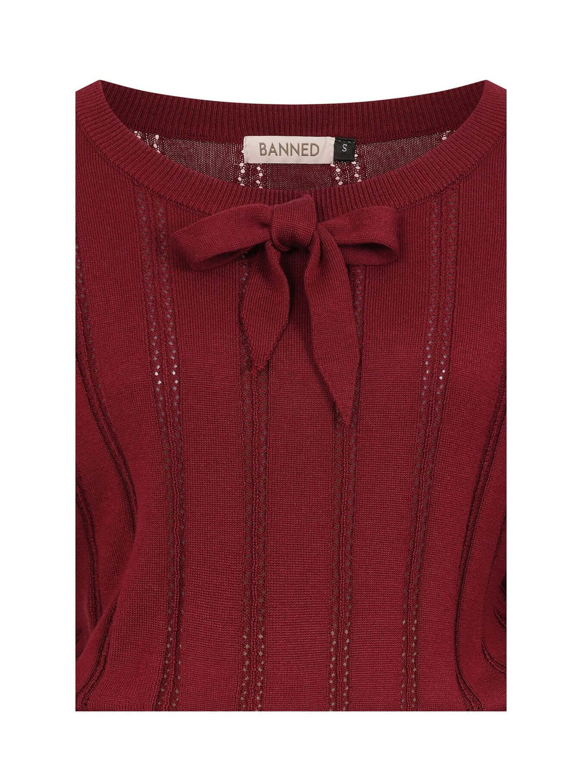 Pointelle Knit Jumper