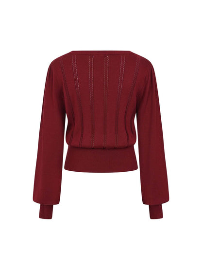 Pointelle Knit Jumper