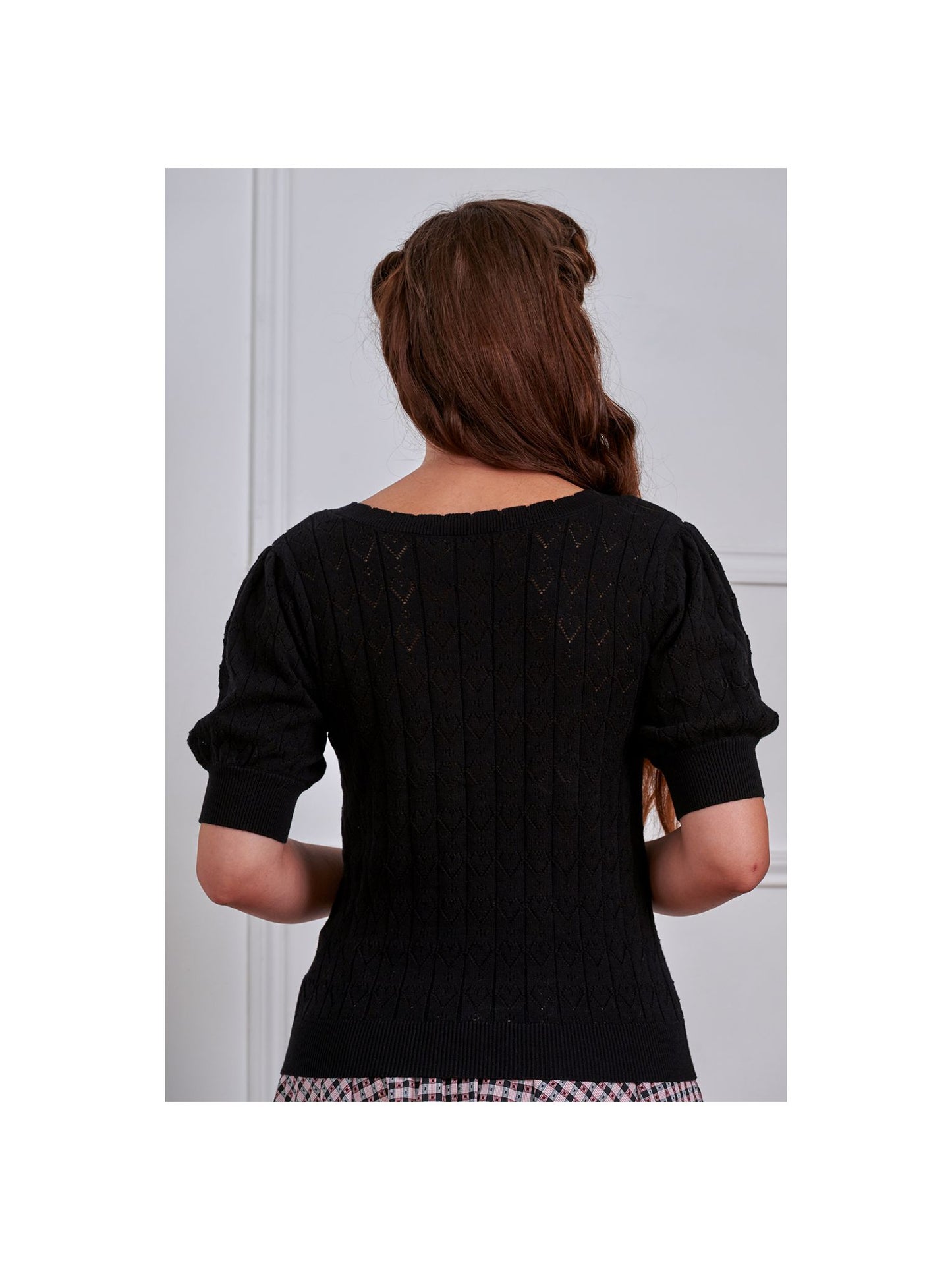 Sweet Heart Cardigan Zwart
