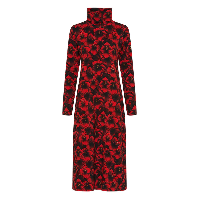 Poinsettia Bloom Dress